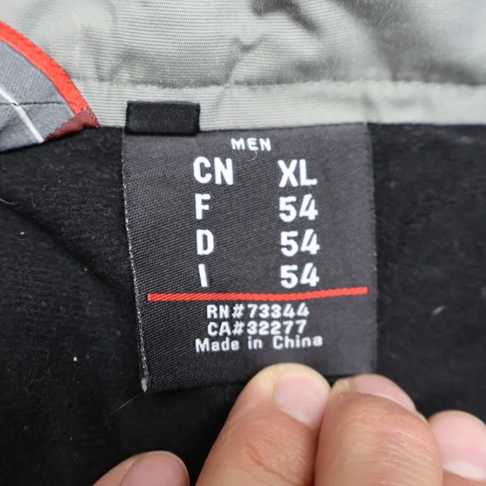 Marker Snow Pant Men XL Gray Insulated Ski Utility Adjustable Waist Hiking 39x34